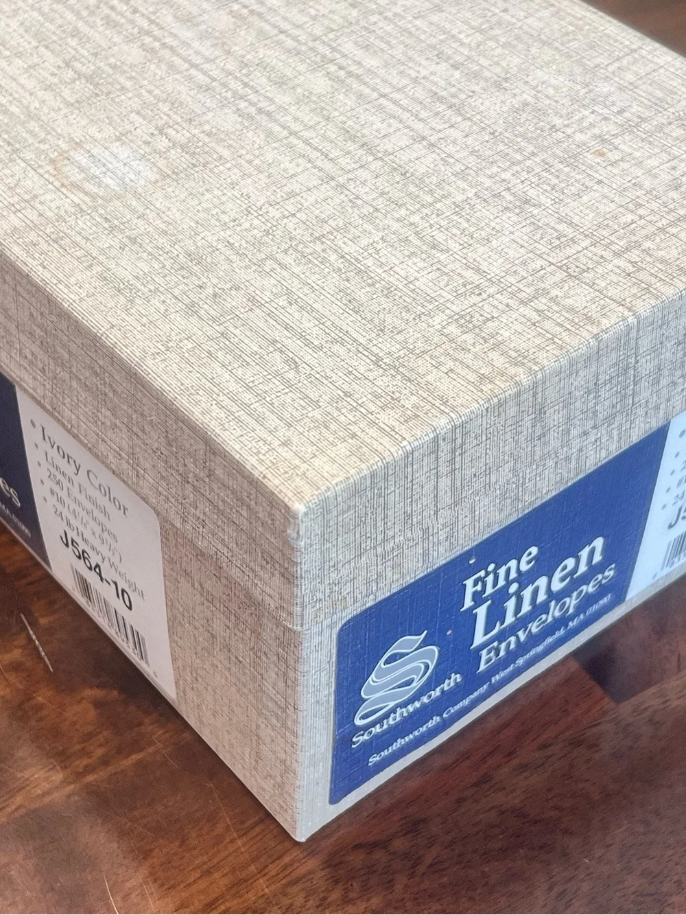 Southworth Fine Linen Envelopes Box -